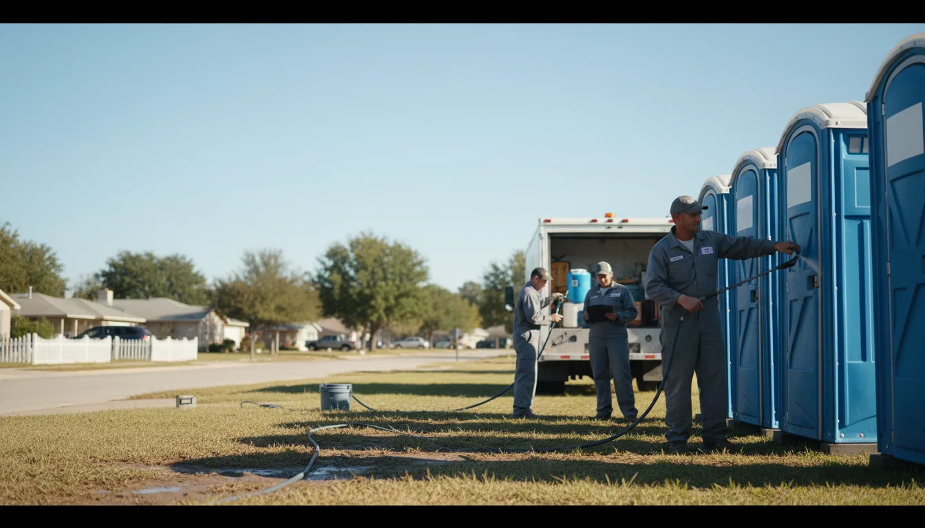 Long-Term Portable Toilet Rental in Honor, MI near me